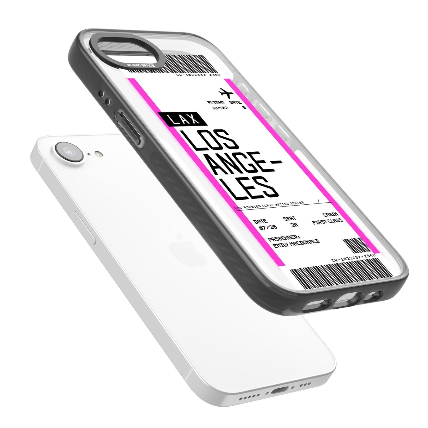 Personalisierte Bordkarte für Los Angeles