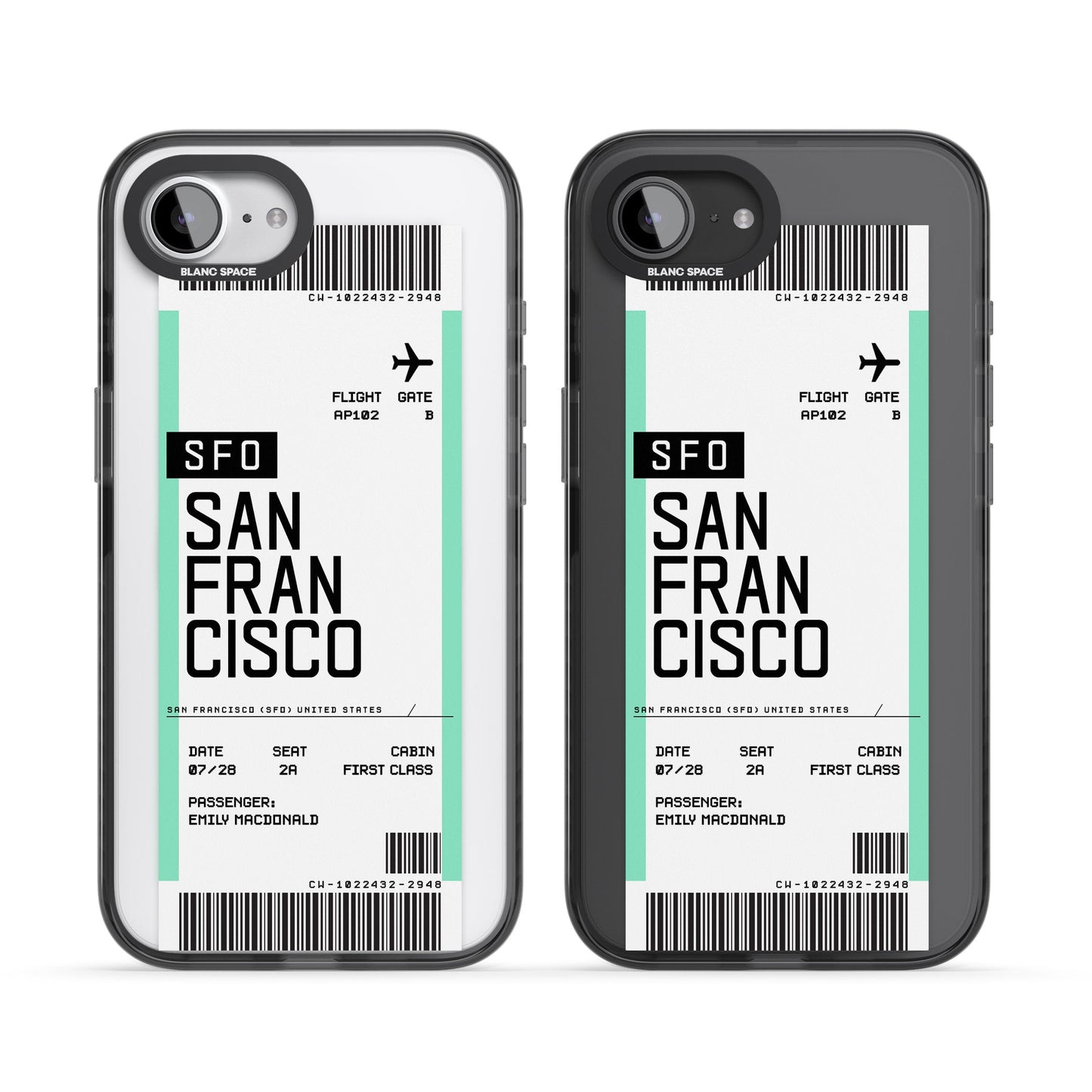 Personalised San Francisco Boarding Pass