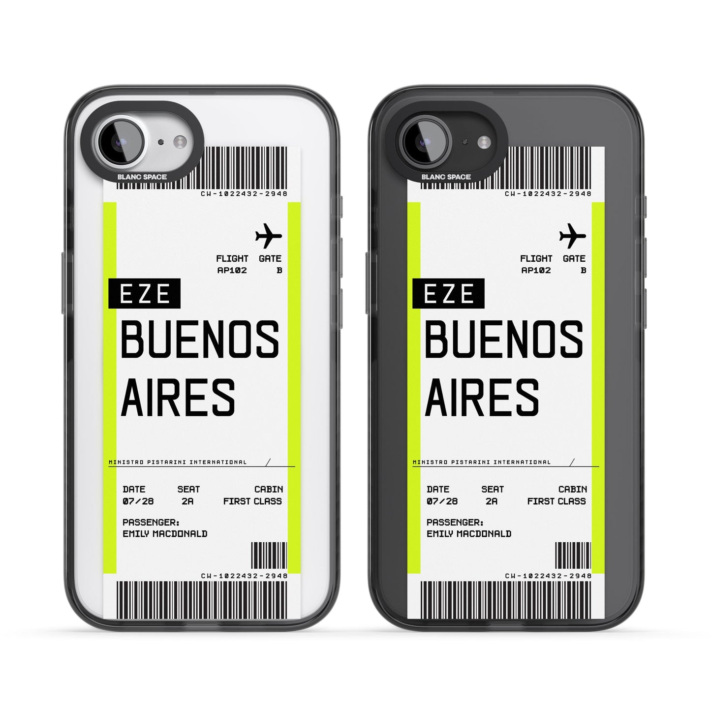 Personalised Buenos Aires Boarding Pass