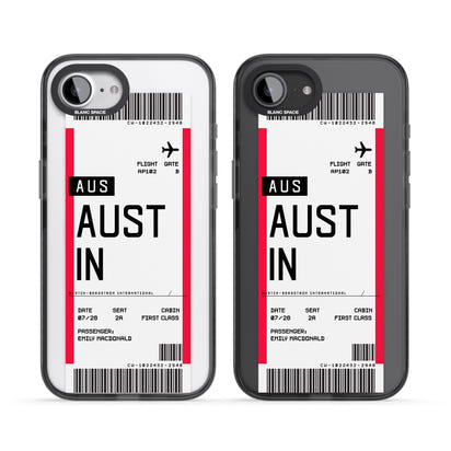 Personalised Austin Boarding Pass