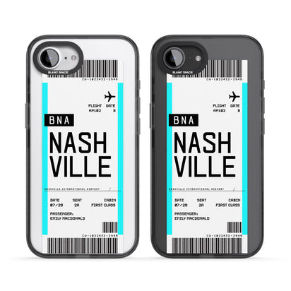 Carte d'embarquement personnalisée pour Nashville