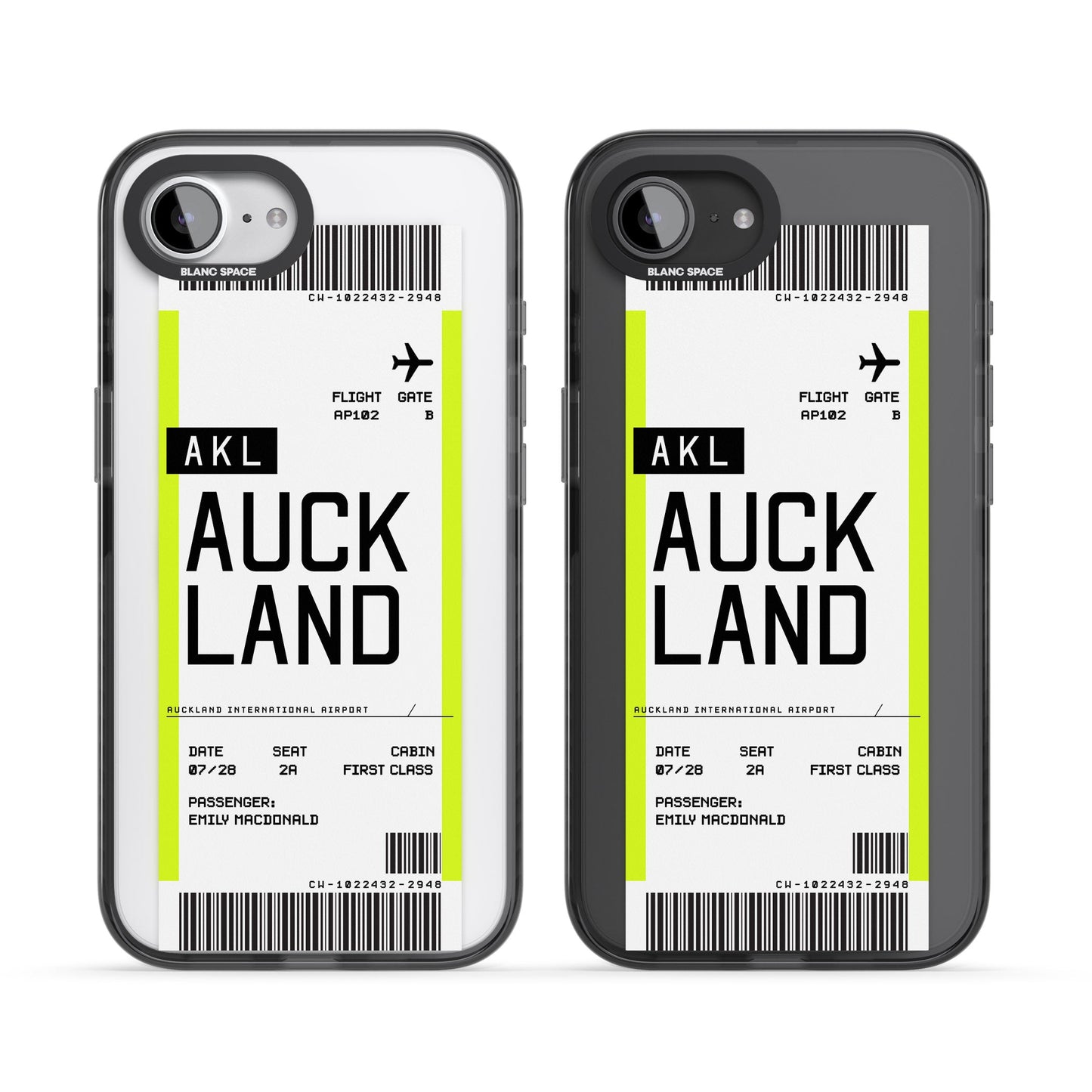 Personalised Auckland Boarding Pass