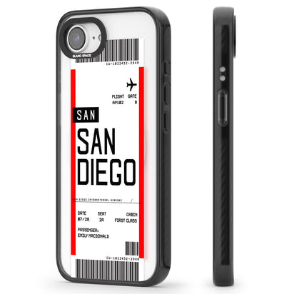 Personalised San Diego Boarding Pass