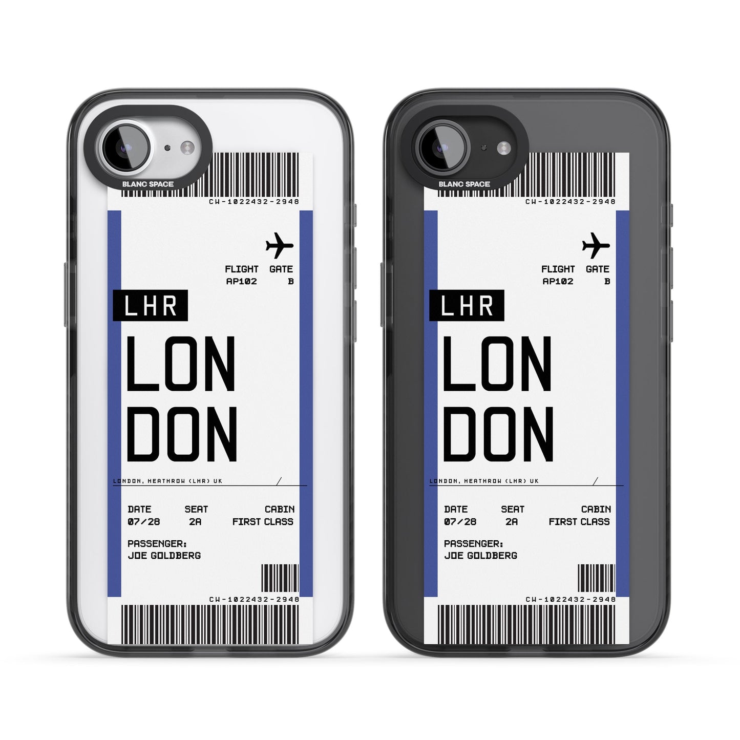 Personalised London Boarding Pass