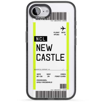 Personalised Newcastle Boarding Pass