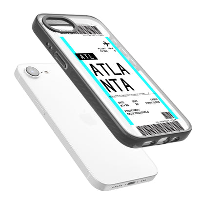 Personalisierte Atlanta-Bordkarte