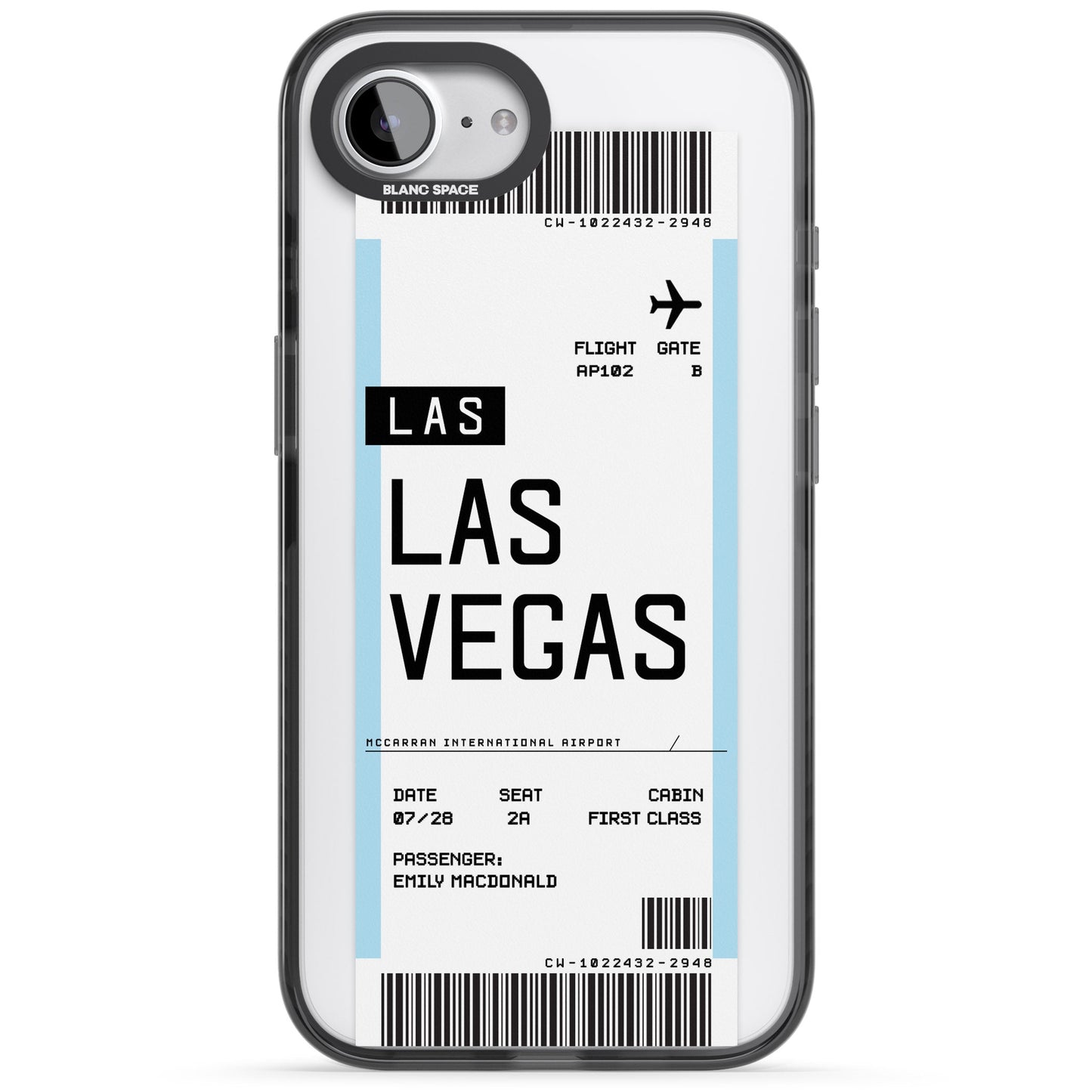 Personalised Las Vegas Boarding Pass