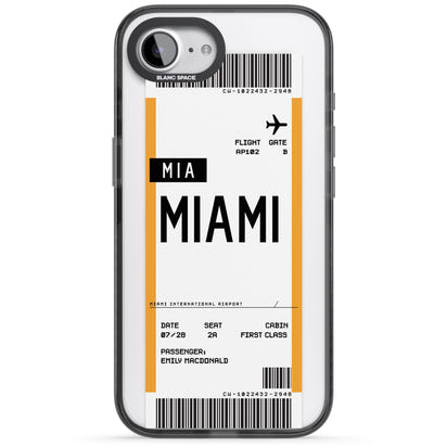 Personalised Miami Boarding Pass