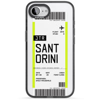 Personalisierte Bordkarte für Santorini