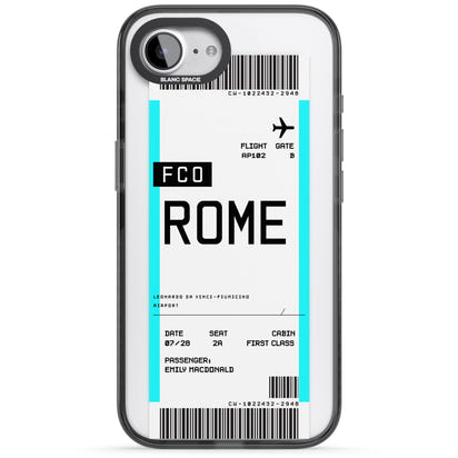 Personalised Rome Boarding Pass