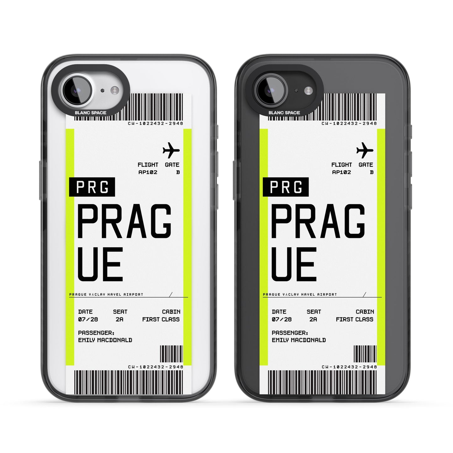 Personalised Prague Boarding Pass