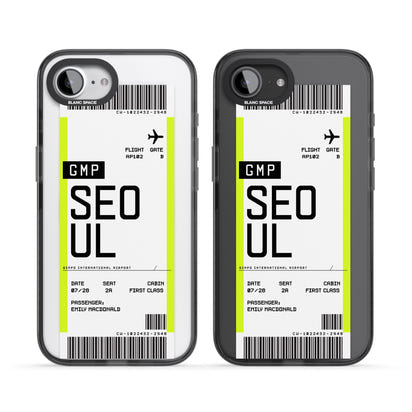 Personalised Seoul Boarding Pass