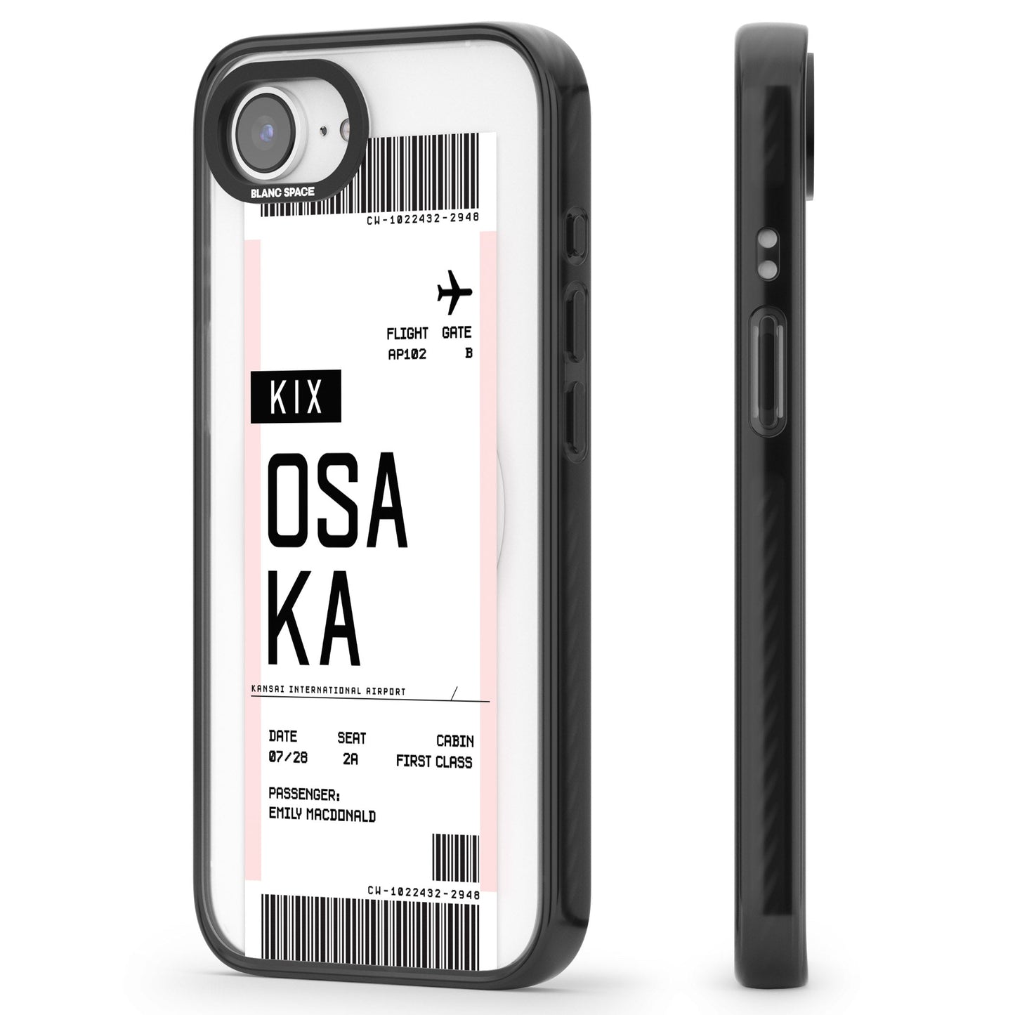 Personalised Osaka Boarding Pass