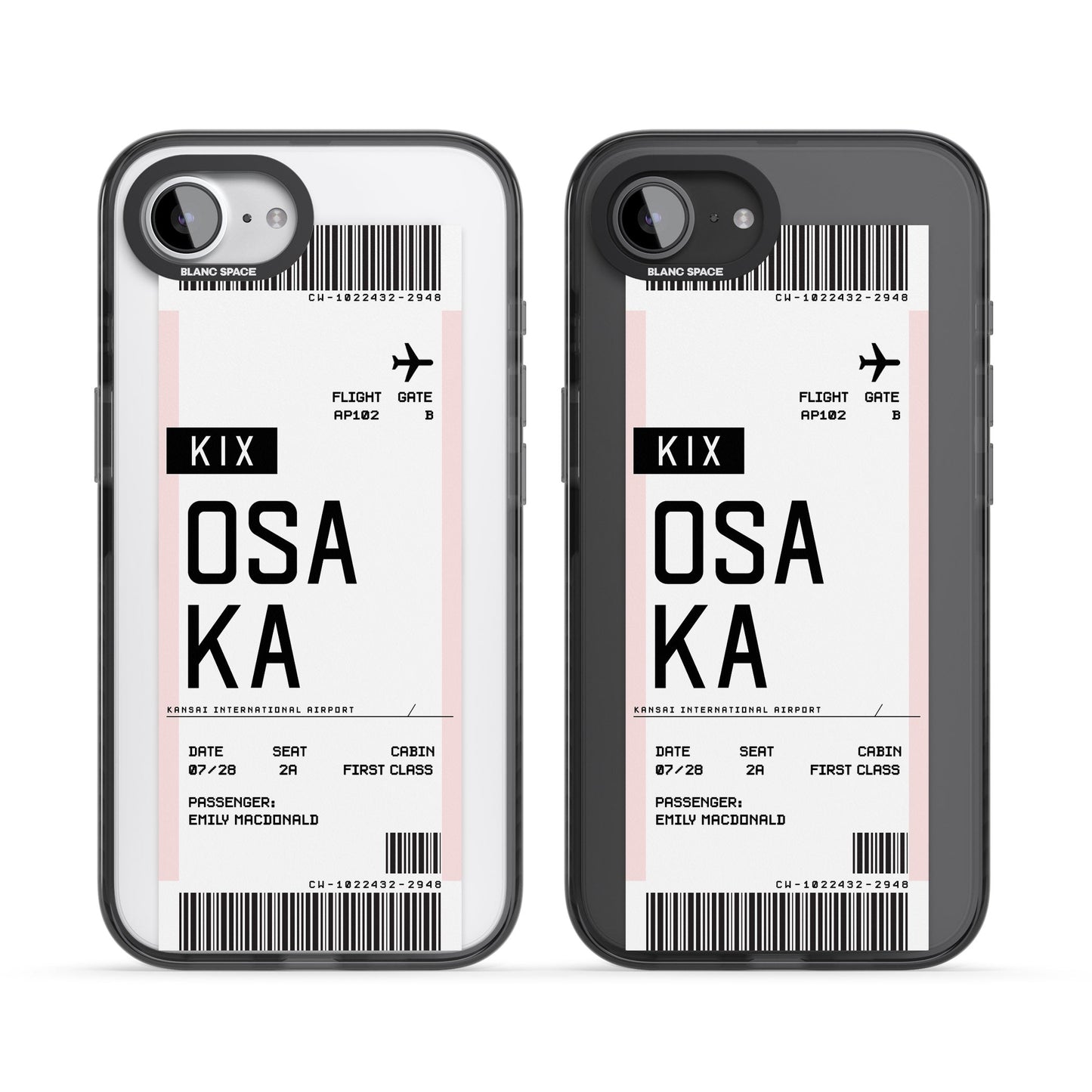 Personalised Osaka Boarding Pass