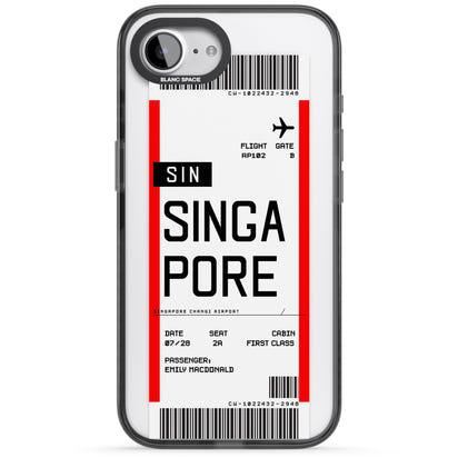 Personalised Singapore Boarding Pass
