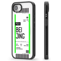 Carte d'embarquement personnalisée pour Pékin