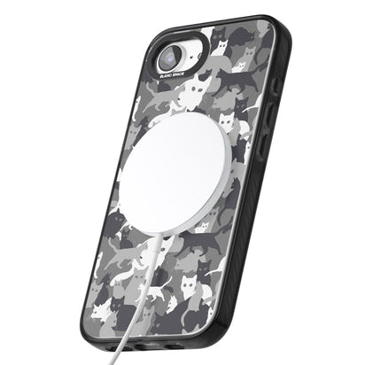 Dunkelgraue Katzentarnung