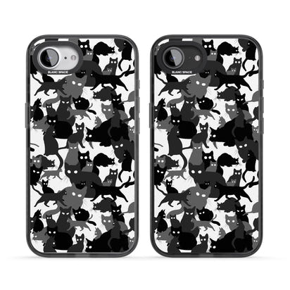 Black & White Cat Camouflage