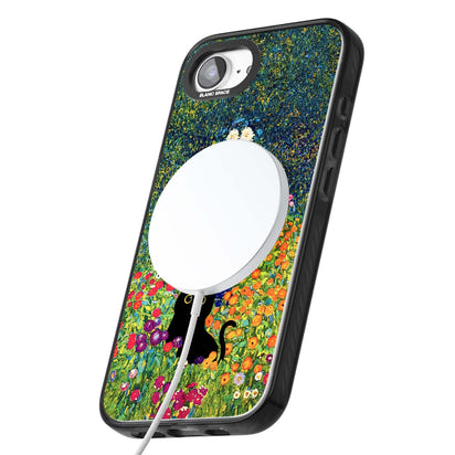 Cat in Klimt's Garden