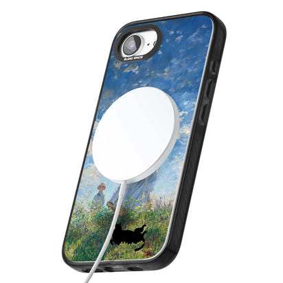 Cat with Monet's Parasol Lady