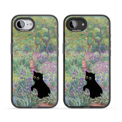 Cat in Monet's Giverny Garden