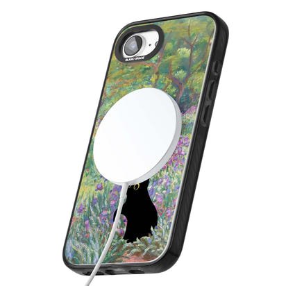 Cat in Monet's Giverny Garden