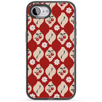 Vintage Cherry Diamond Pattern