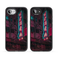 Neon-Kanji-Stadtbild