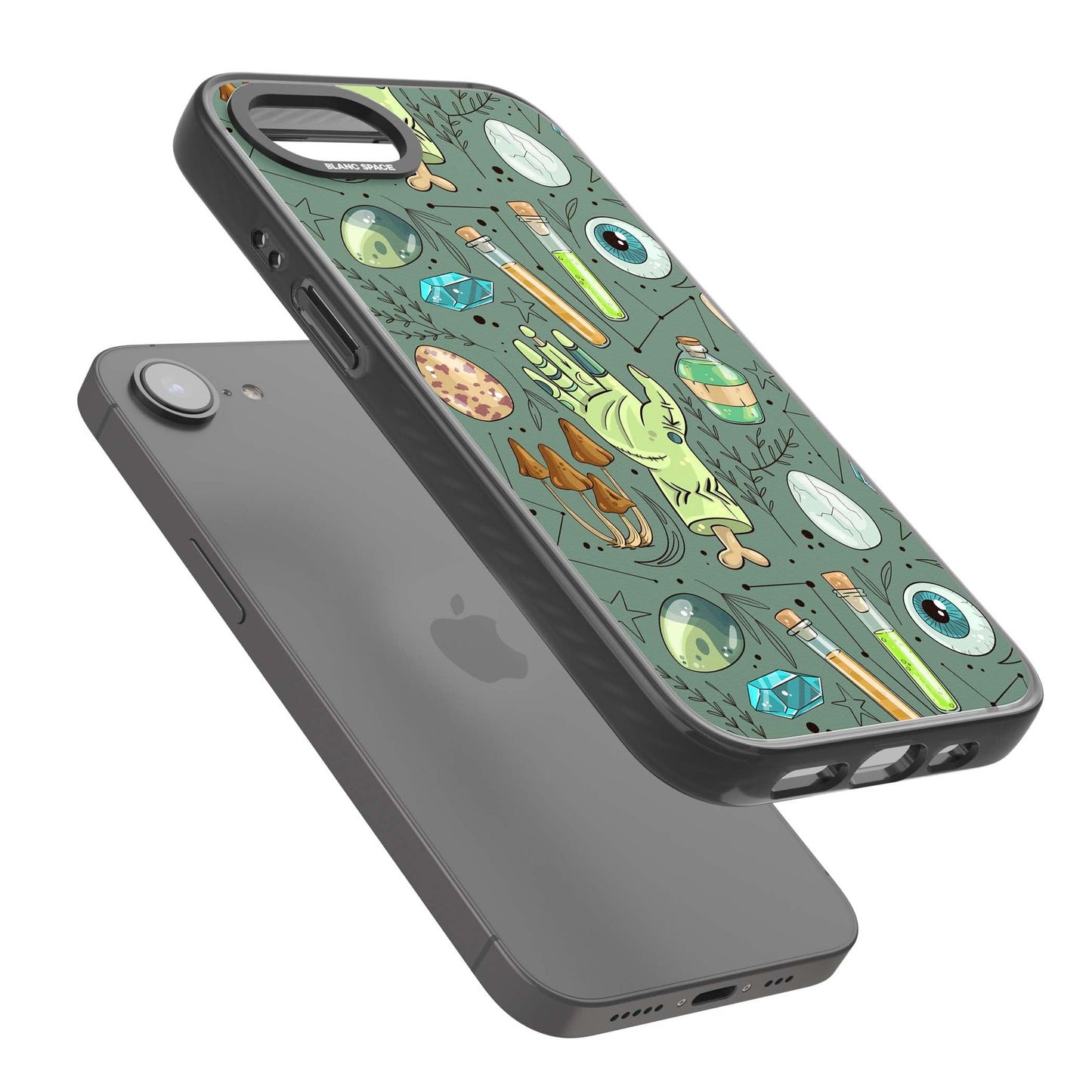 Motif expérimental de dessin animé pour Halloween