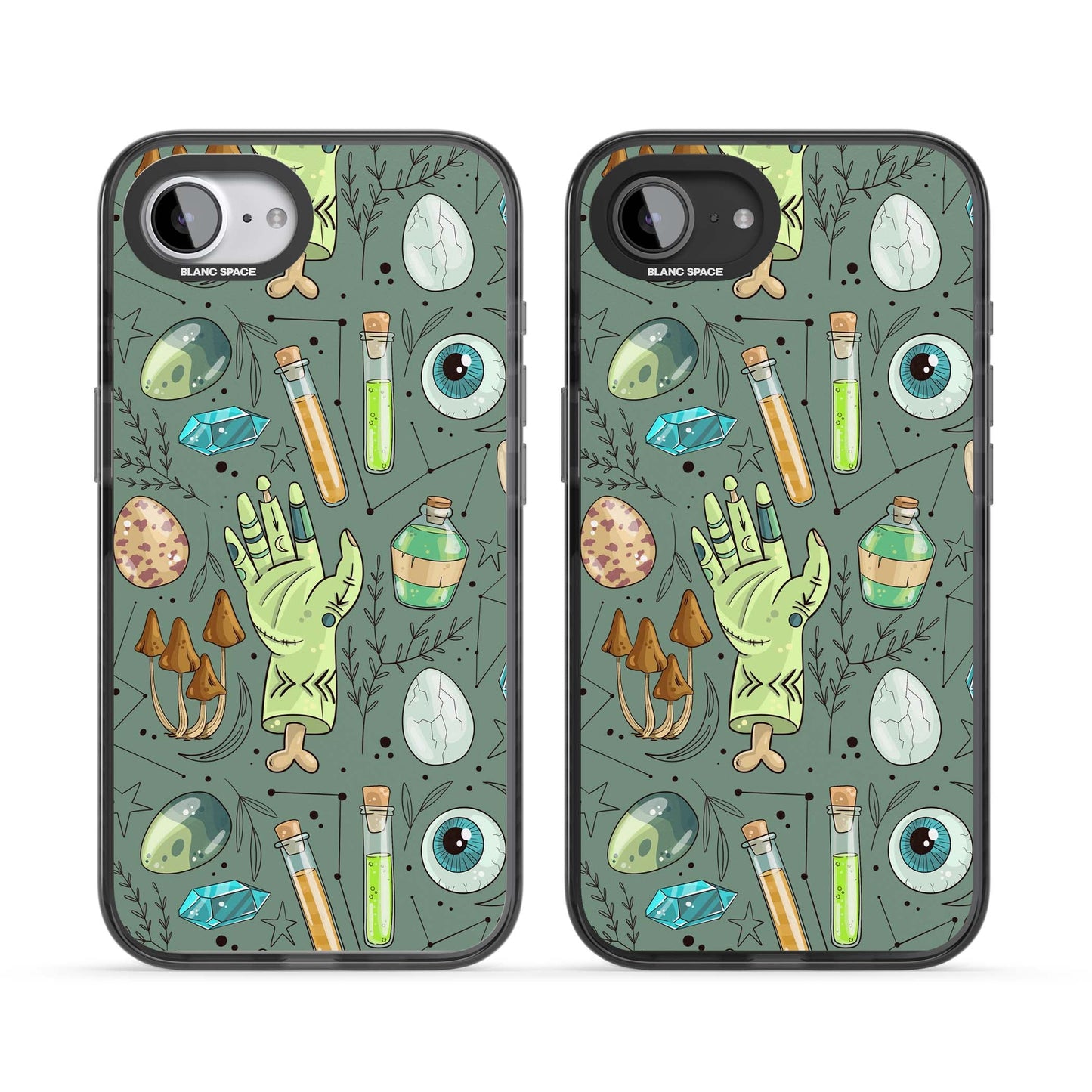 Motif expérimental de dessin animé pour Halloween