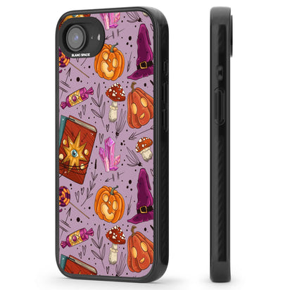 Witchy Cartoon Halloween Pattern