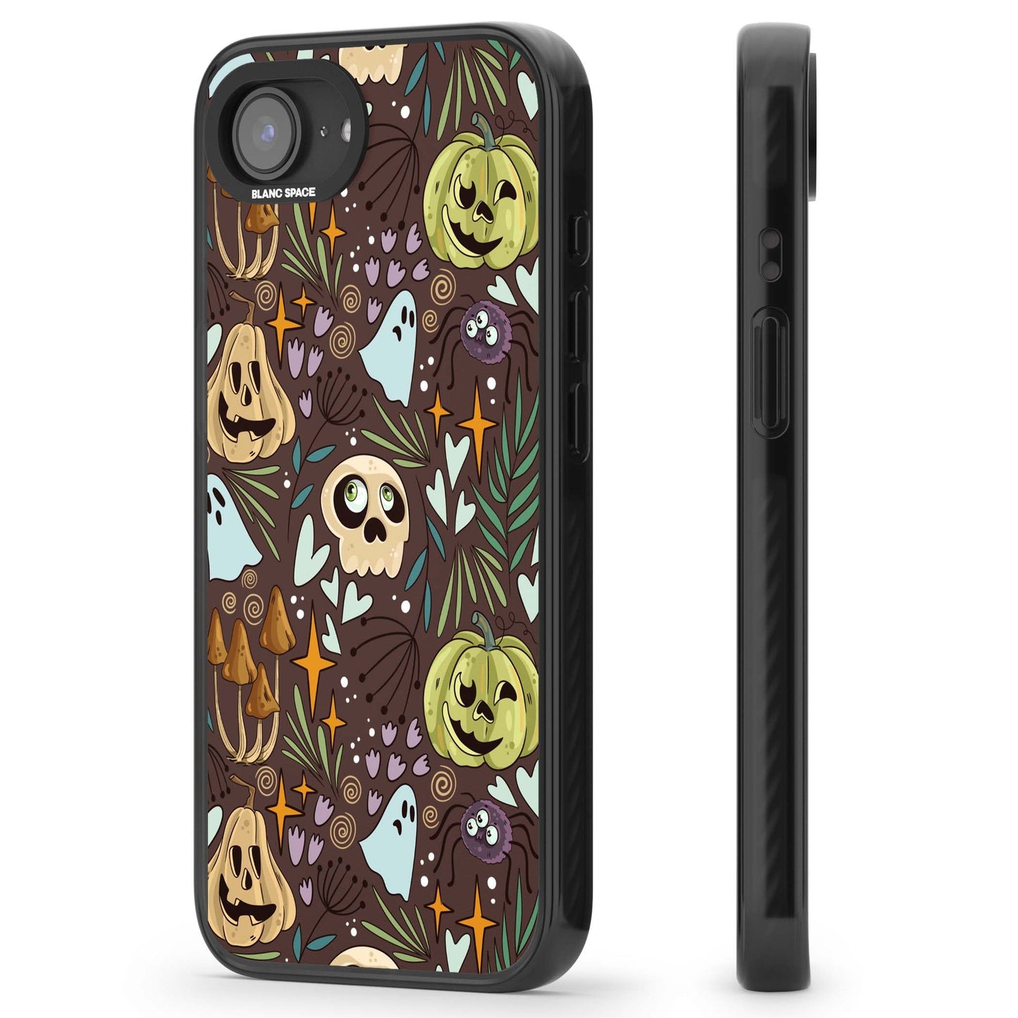 Goblincore Cartoon Halloween Pattern