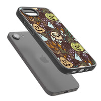 Goblincore Cartoon Halloween Pattern