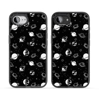 White Planets On Black