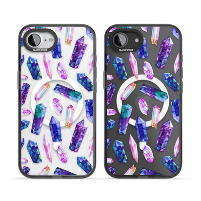 Iridescent Prism Crystals