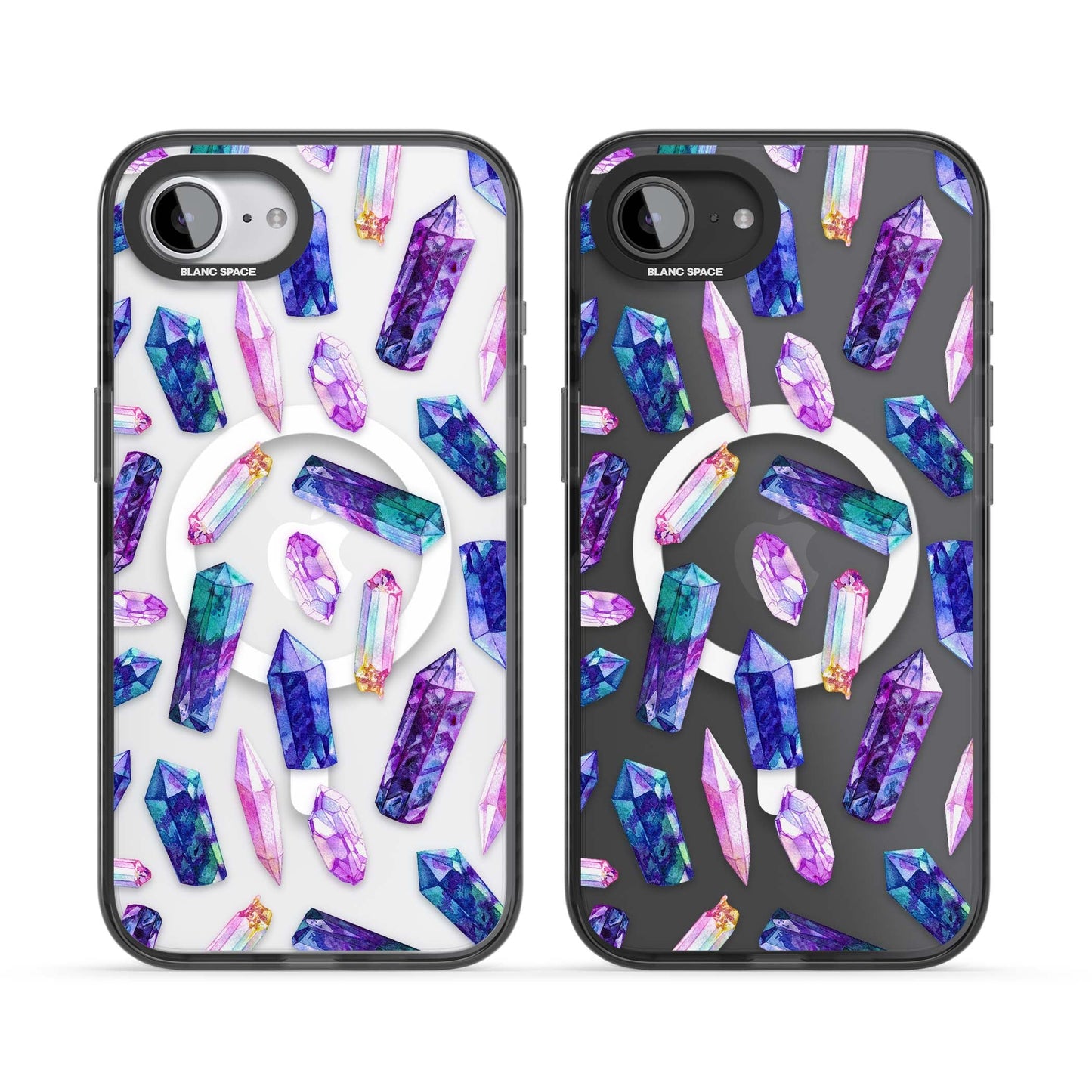 Iridescent Prism Crystals