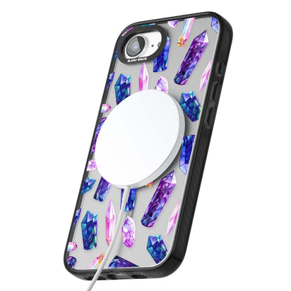 Iridescent Prism Crystals