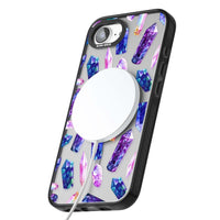 Iridescent Prism Crystals