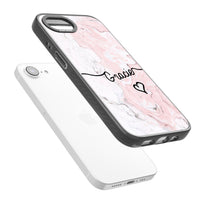 Personalised Pink Marble