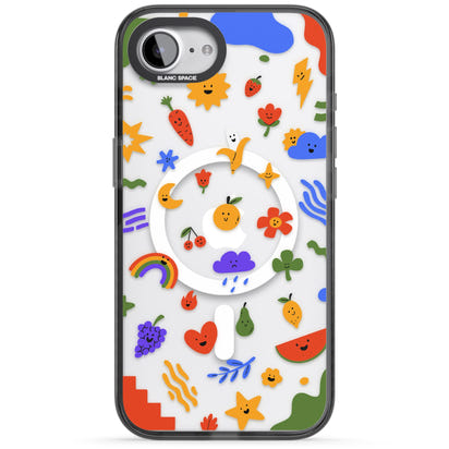 Quirky Cute Icon Pattern