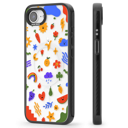 Quirky Cute Icon Pattern