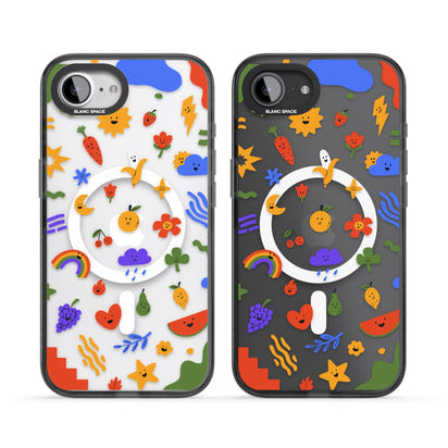 Quirky Cute Icon Pattern