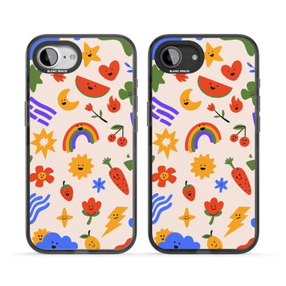 Verspielte Kawaii-Symbole