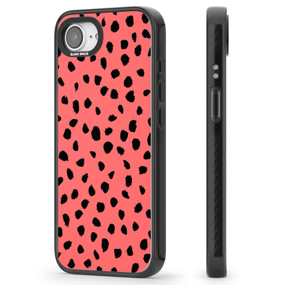 Black Dalmatian Spots On Coral