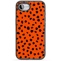 Fetter roter Punktdruck