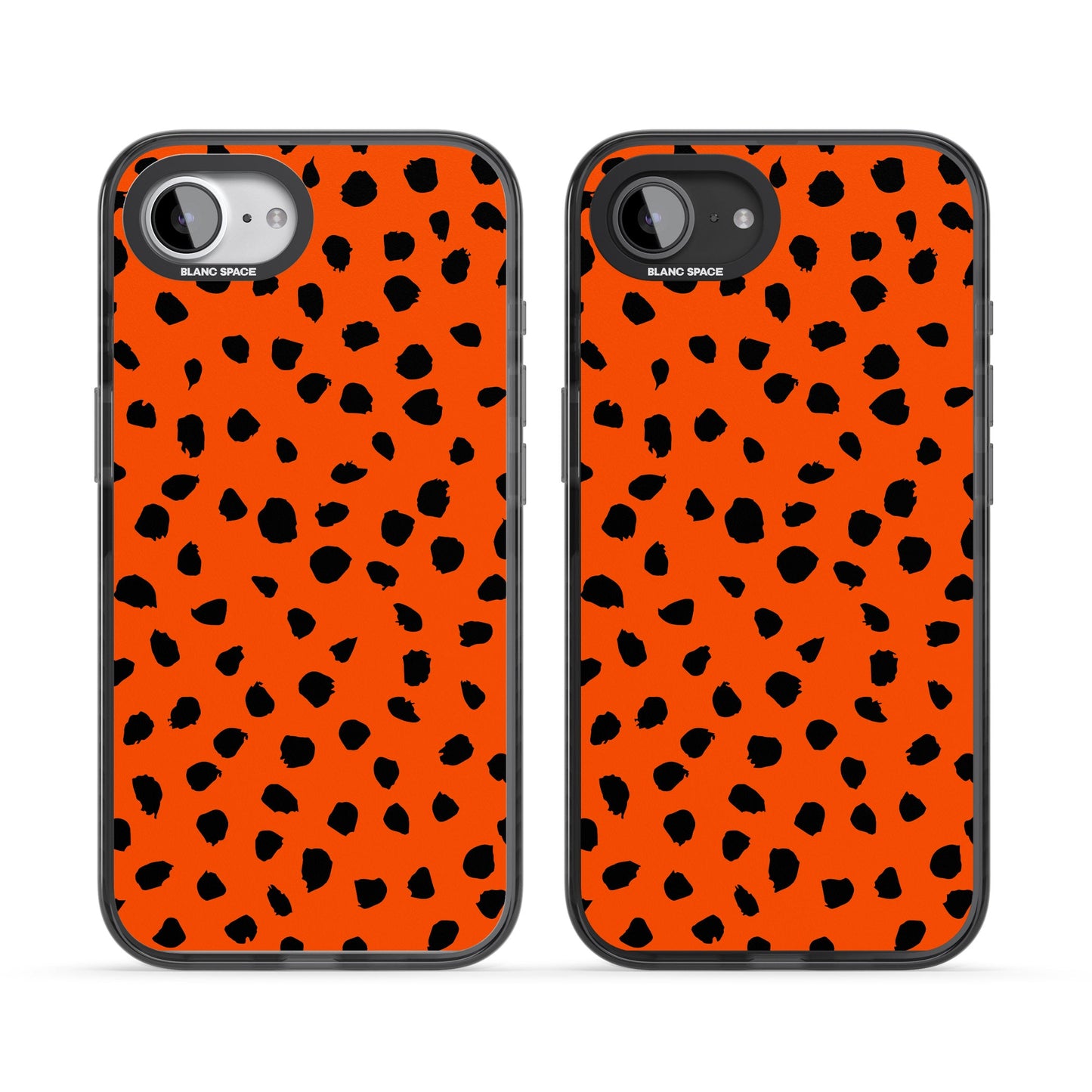 Fetter roter Punktdruck