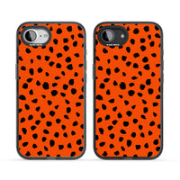 Fetter roter Punktdruck