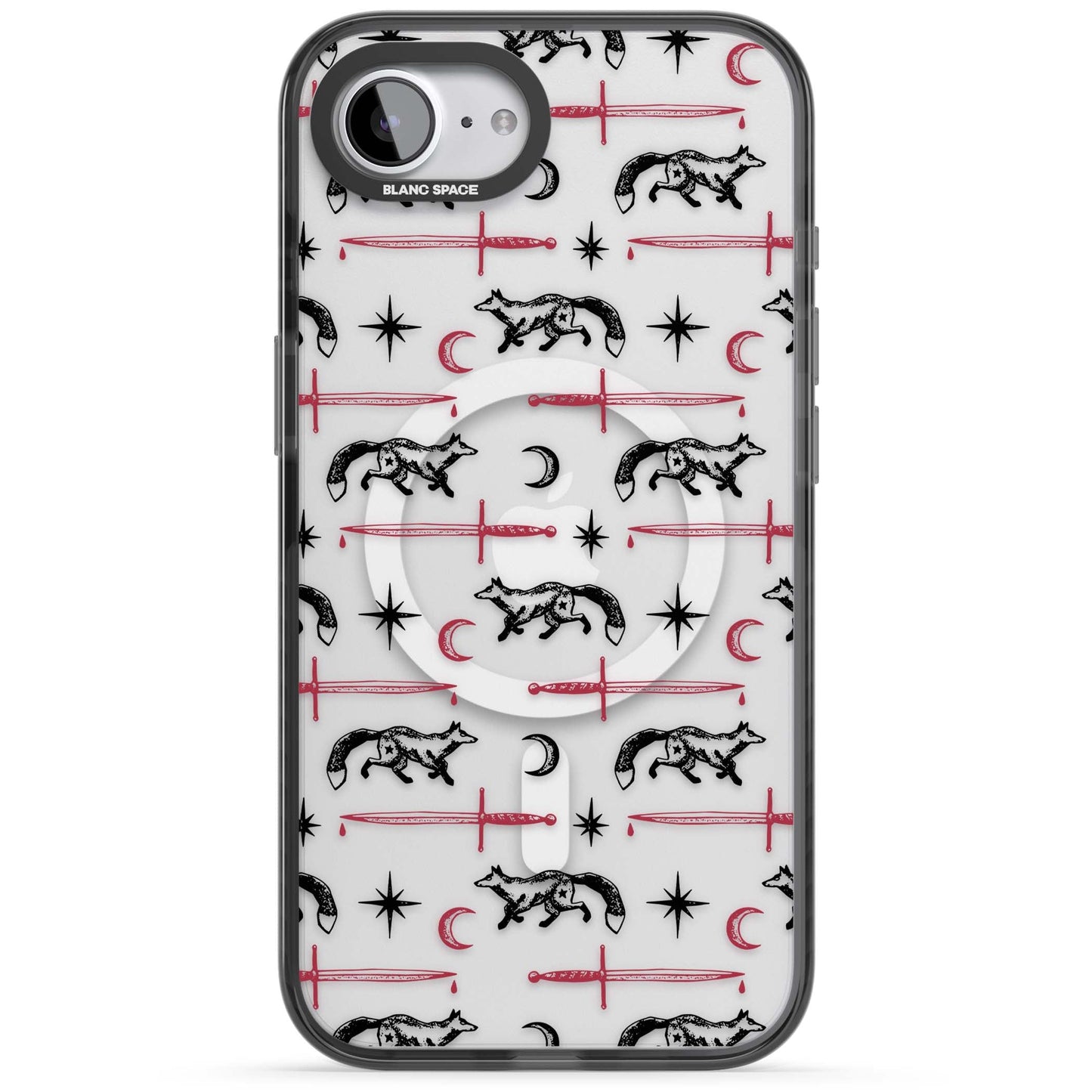 Motif renard et lame