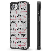 Motif renard et lame