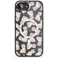 Motif de chien Westie